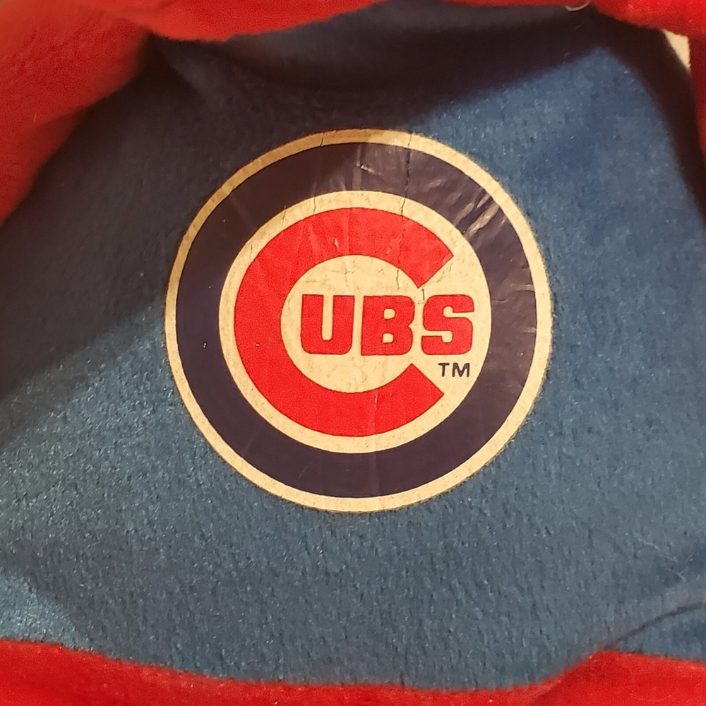 Chicago Cubs Plush Bear Good Stuff MLB Baseball Red With Baseball Cap 2006 Tags - Picture 5 of 16